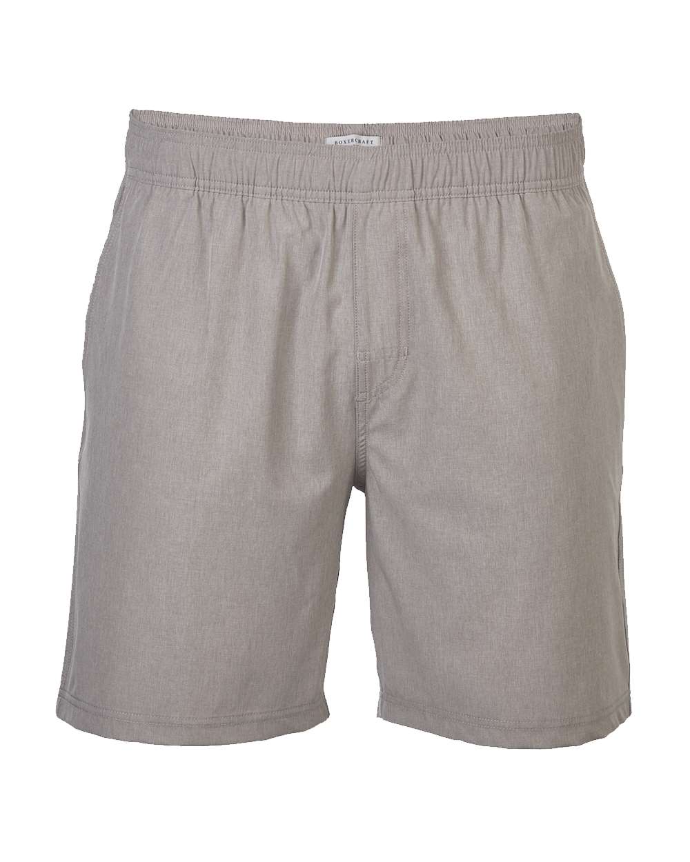 Front View of Light Grey Riptide Shorts - BM6101