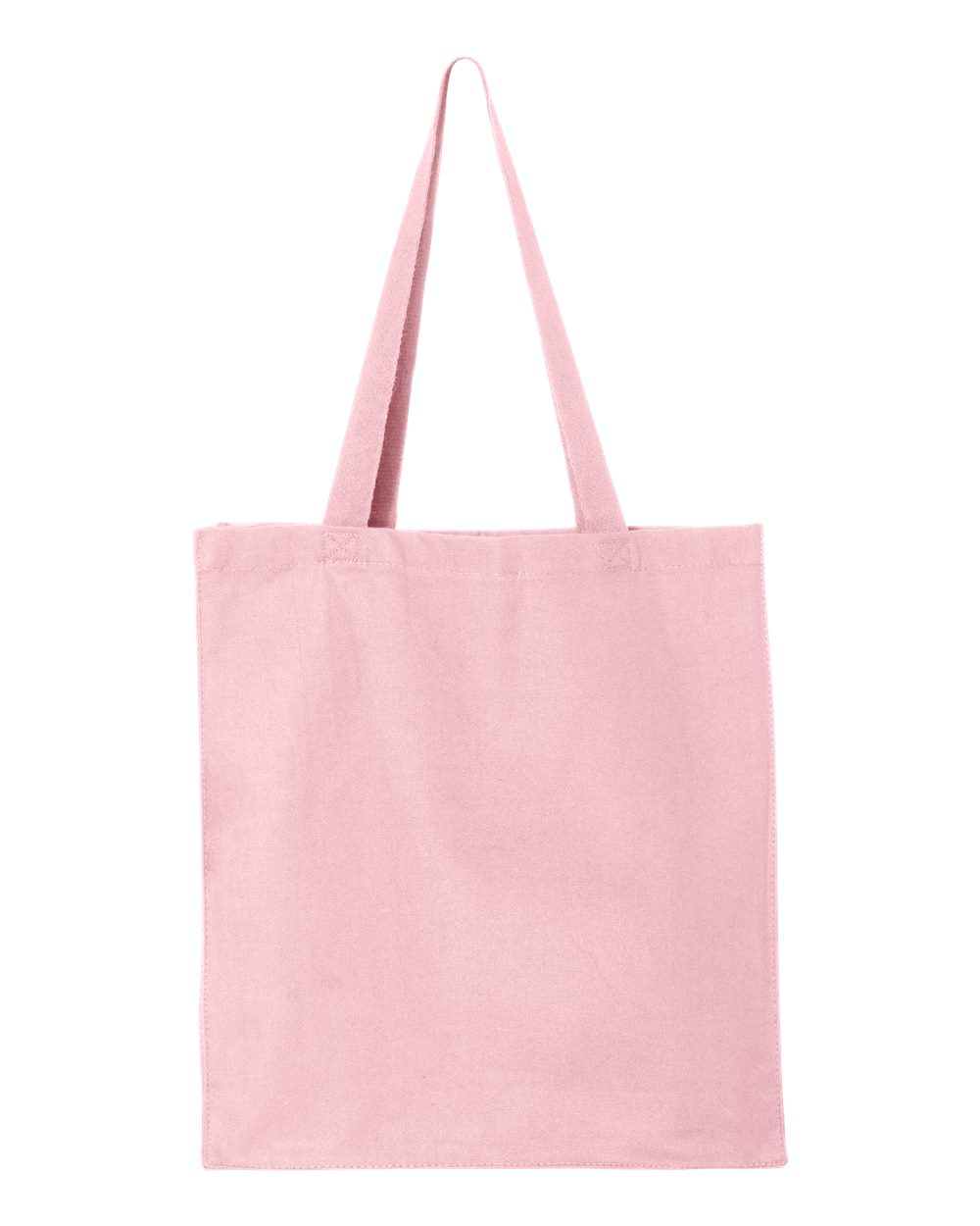 Front View of Light Pink 14L Shopping Bag - Q125300