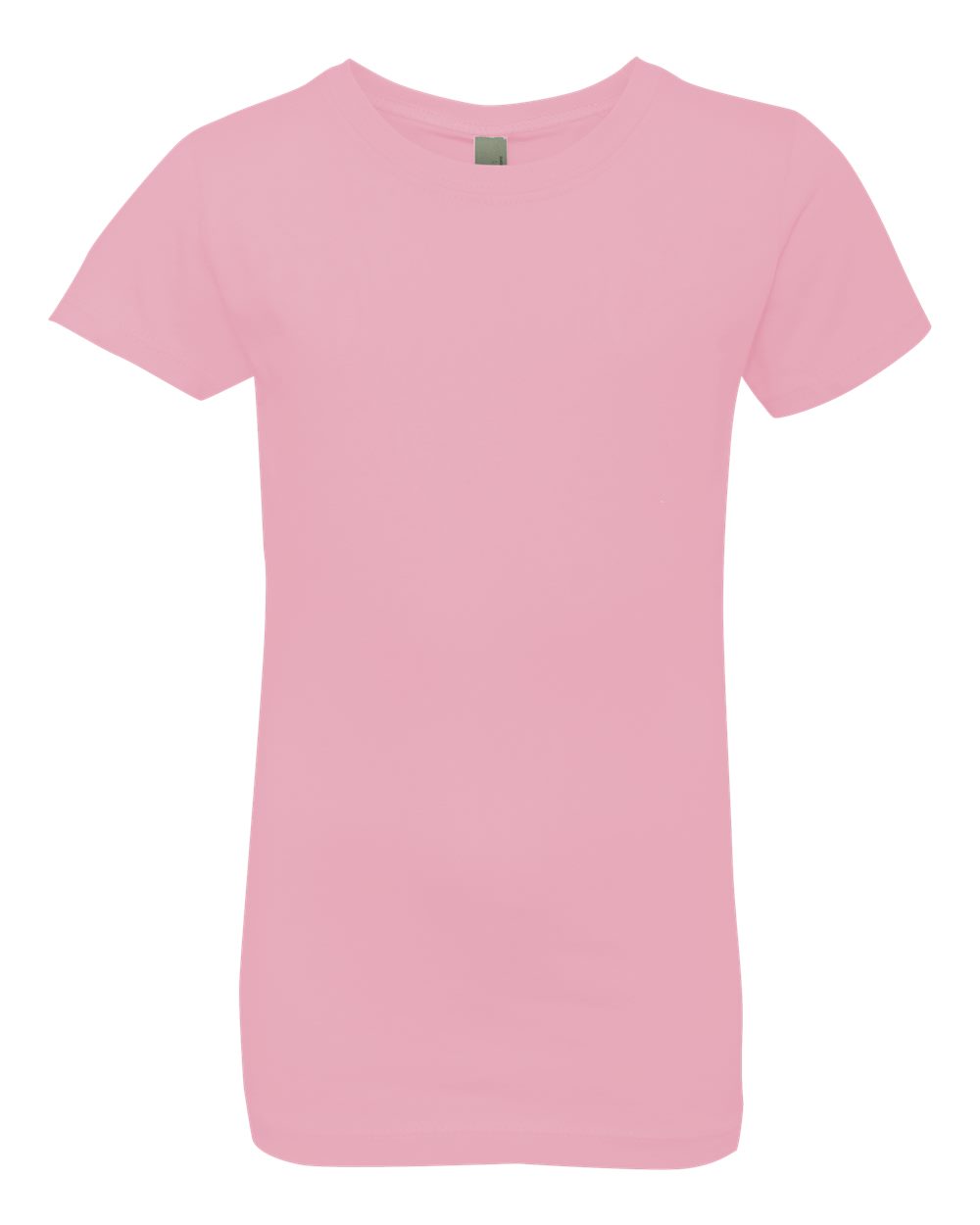 Light Pink Girls’ Cotton Princess T-Shirt - 3710