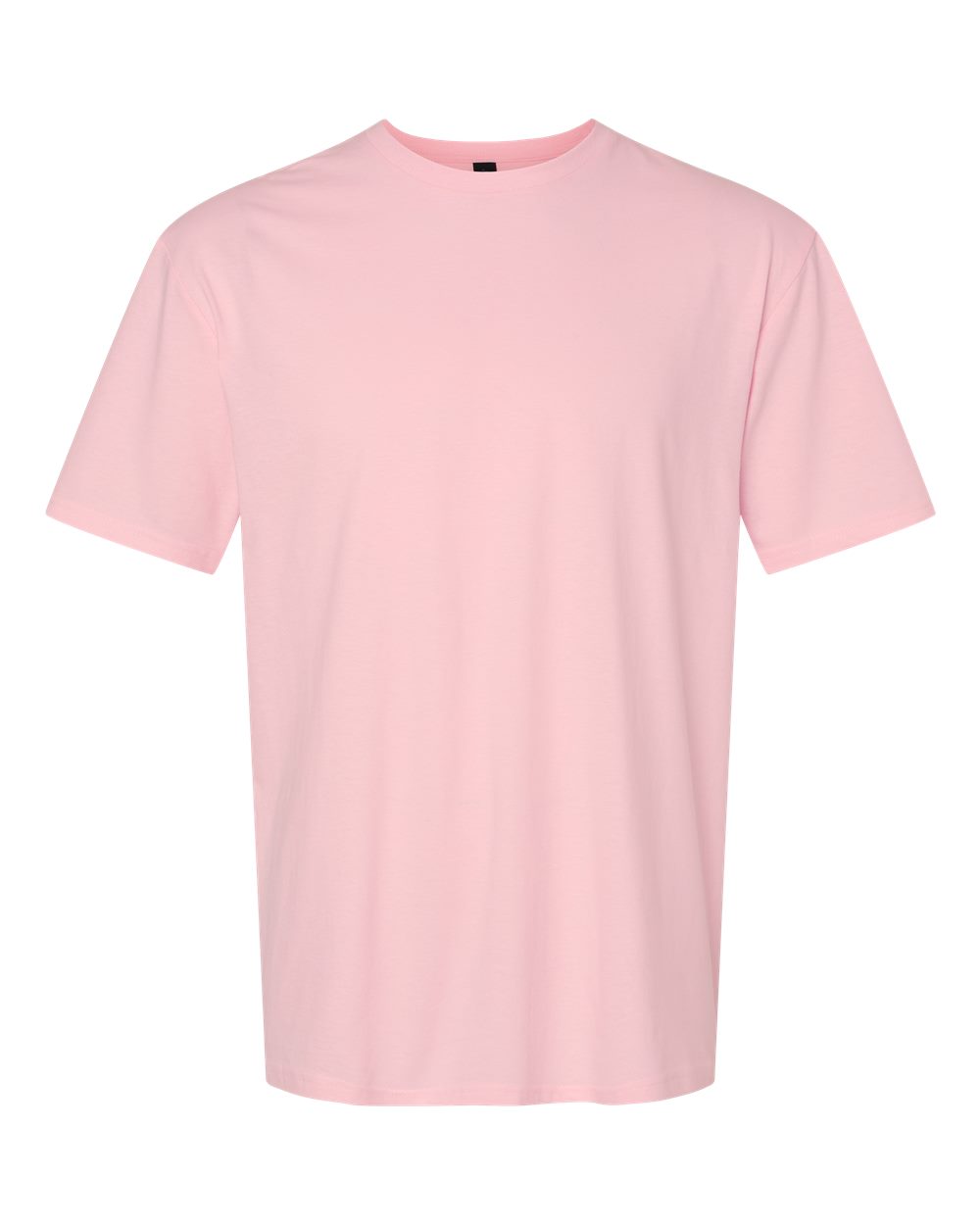 Front View of Light Pink Softstyle® T-Shirt - 64000