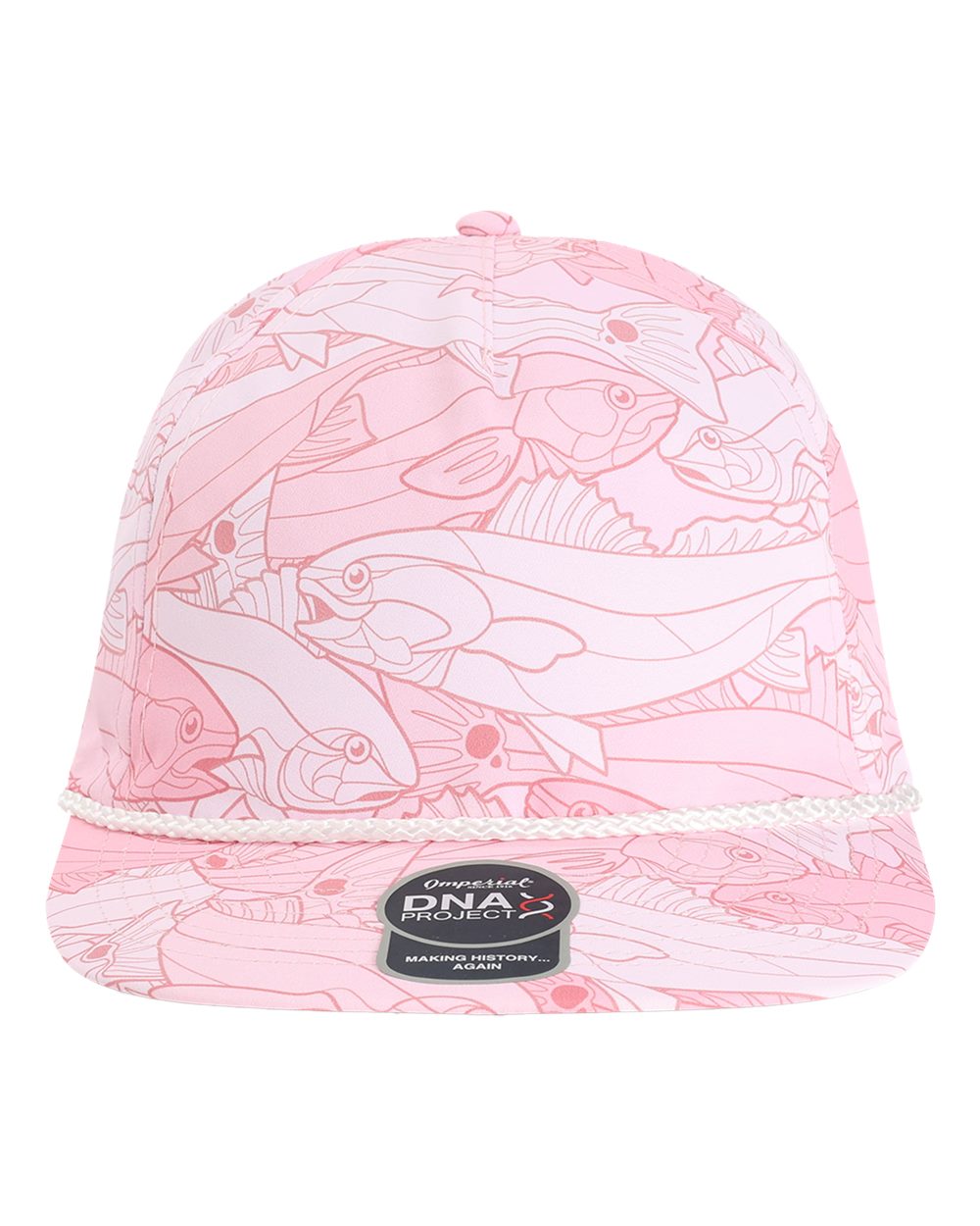 Front View of Light Pink The Golden Hour Cap - DNA014