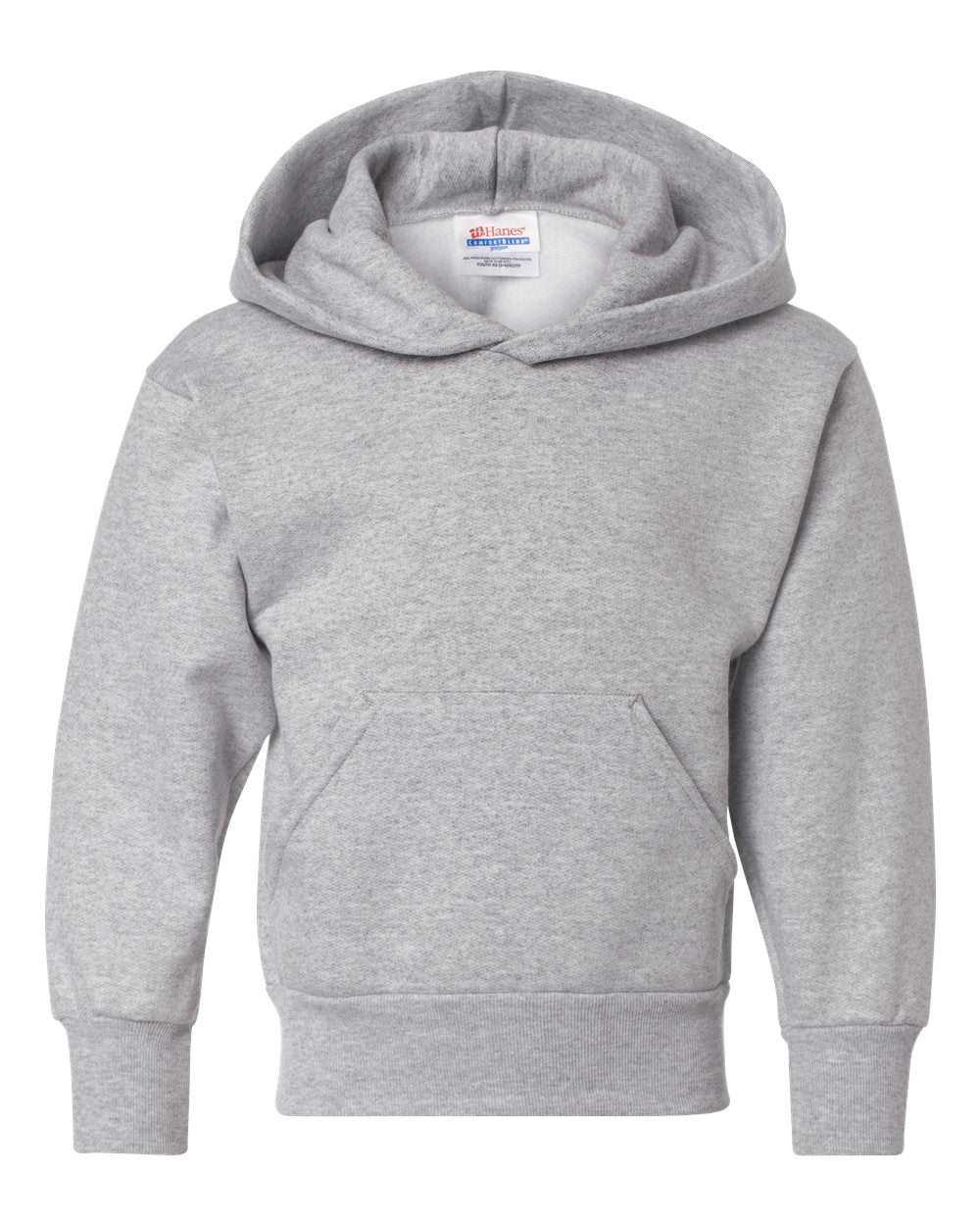 Light Steel Ecosmart® Youth Hooded Sweatshirt - P473