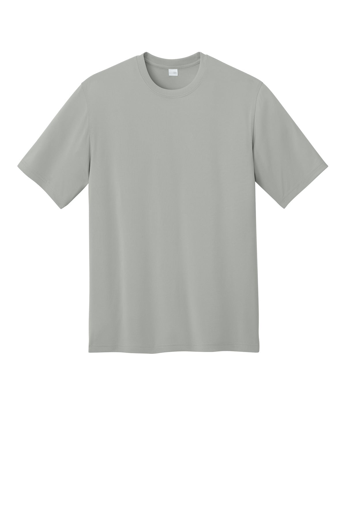 Front View of LightGrey CornerStone Workwear Pro Short Sleeve Tee CS440