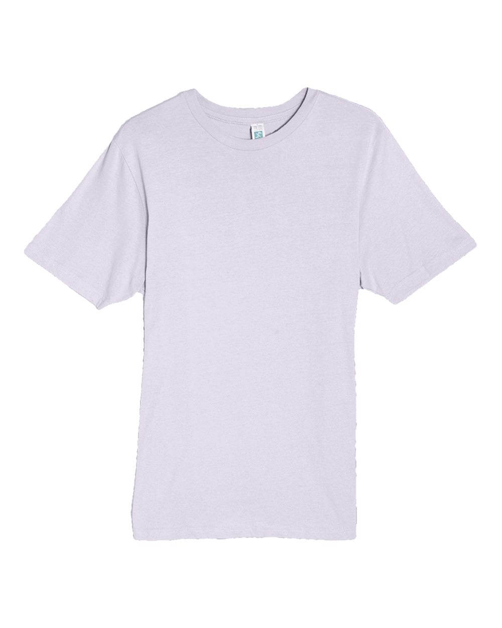 Front View of Lilac Deluxe T-Shirt - LS15000