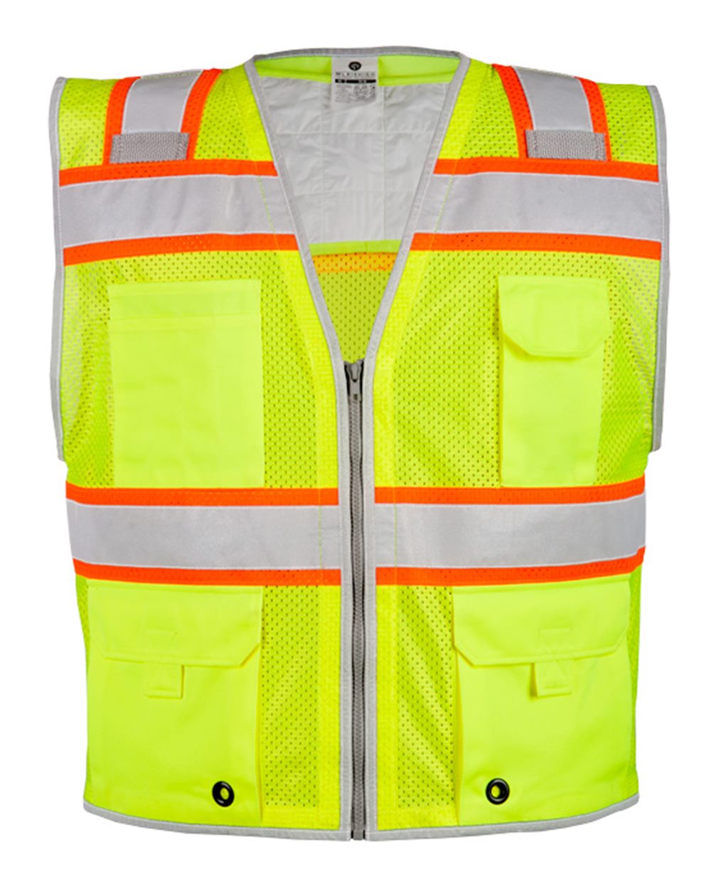 Front View of Lime Brisk Cooling Series® Vest - 1610