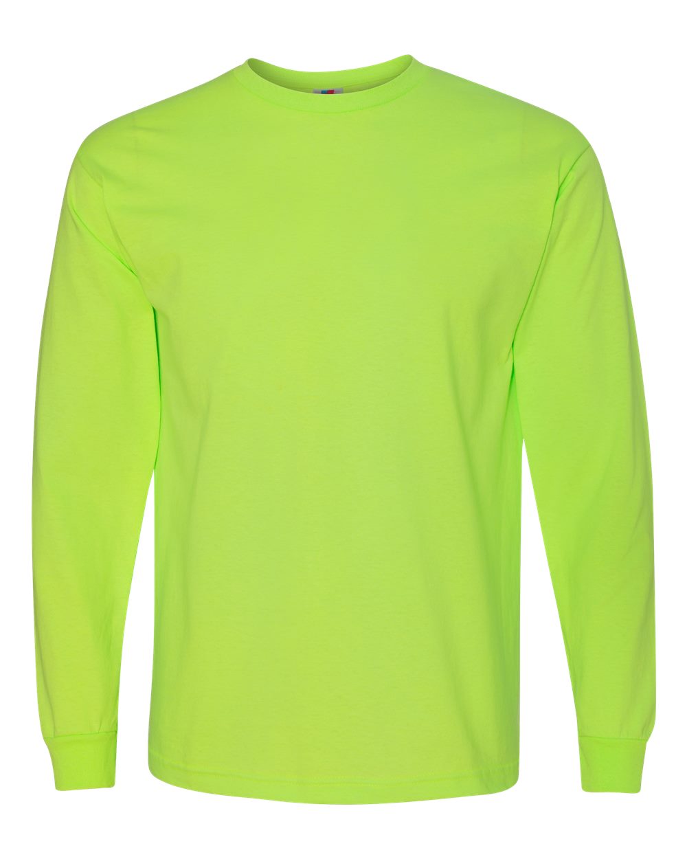 Lime Green USA-Made Long Sleeve T-Shirt - 5060