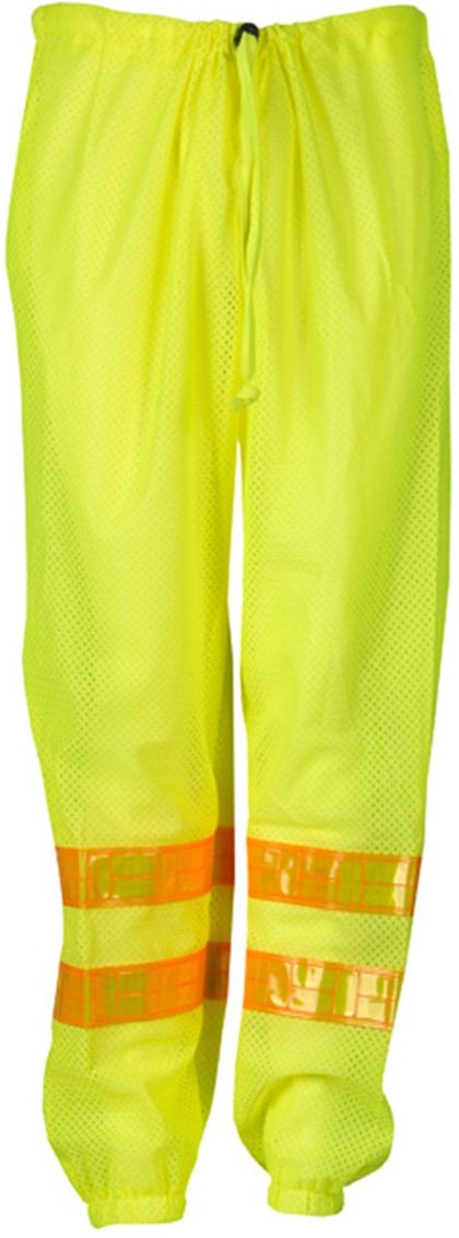Front View of Lime Mesh Pants - 3112-3113
