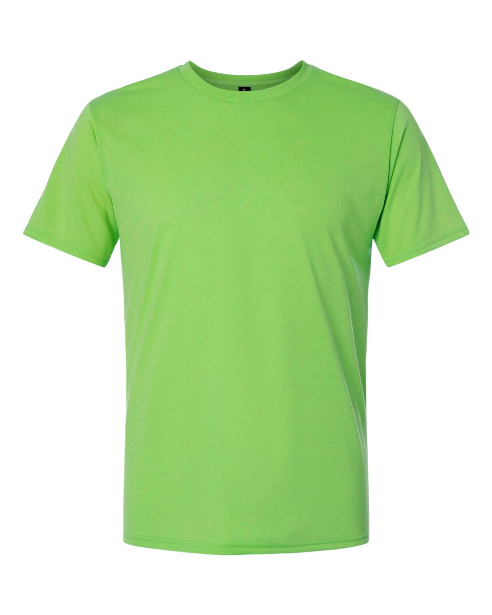 Front View of Lime Performance® T-Shirt - 42000