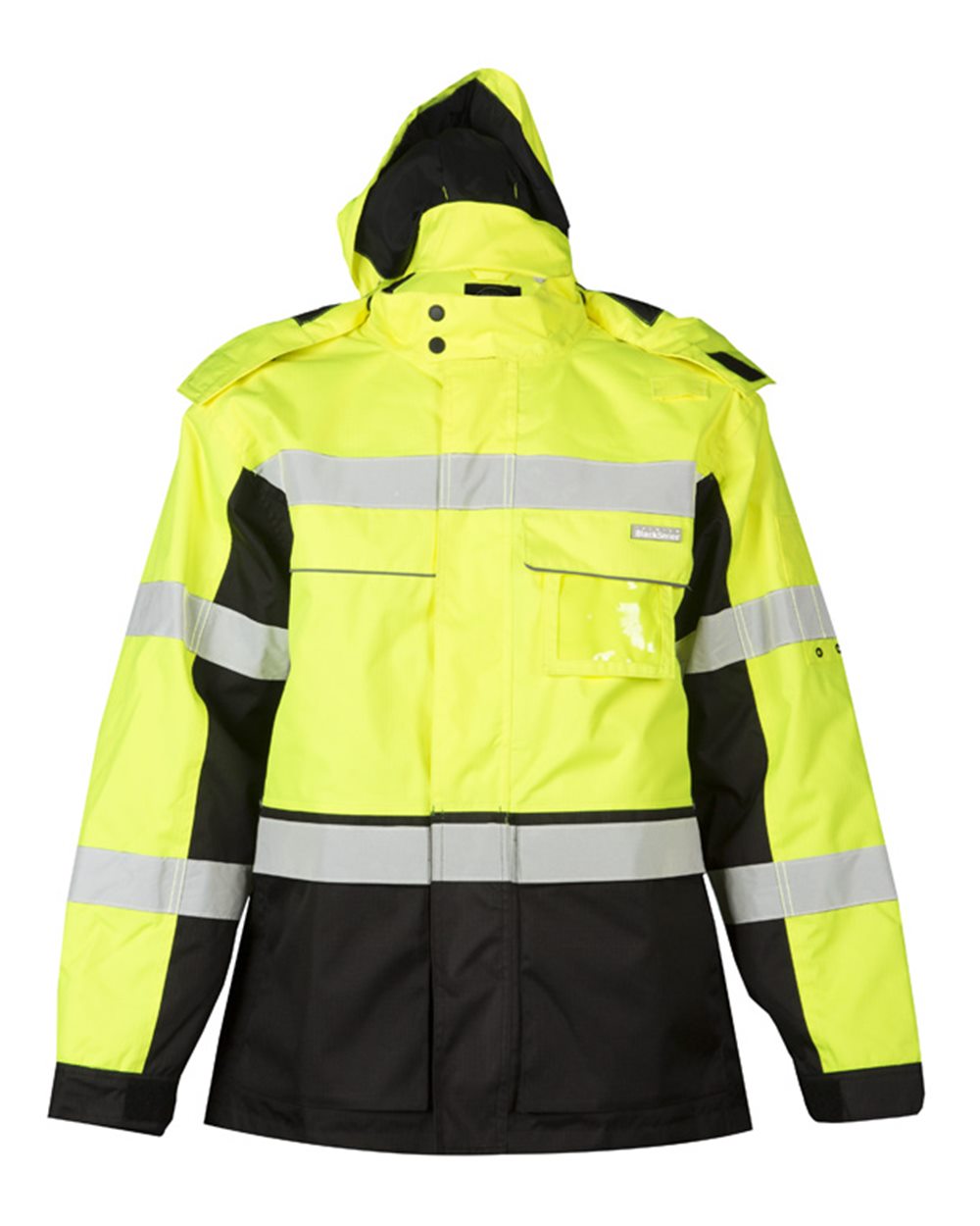 Front View of Lime Premium Black Series® Parka - JS140-141
