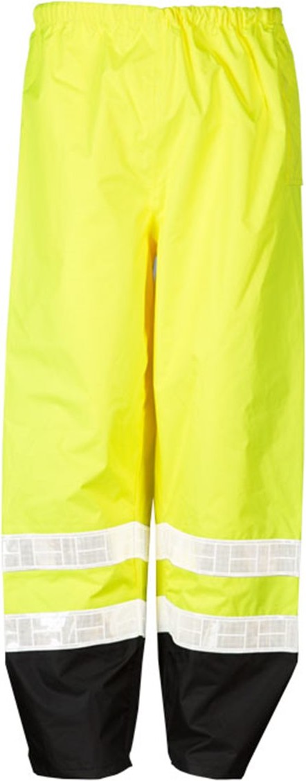 Front View of Lime Storm Stopper Pro Raniwear Pants - RWP100-101