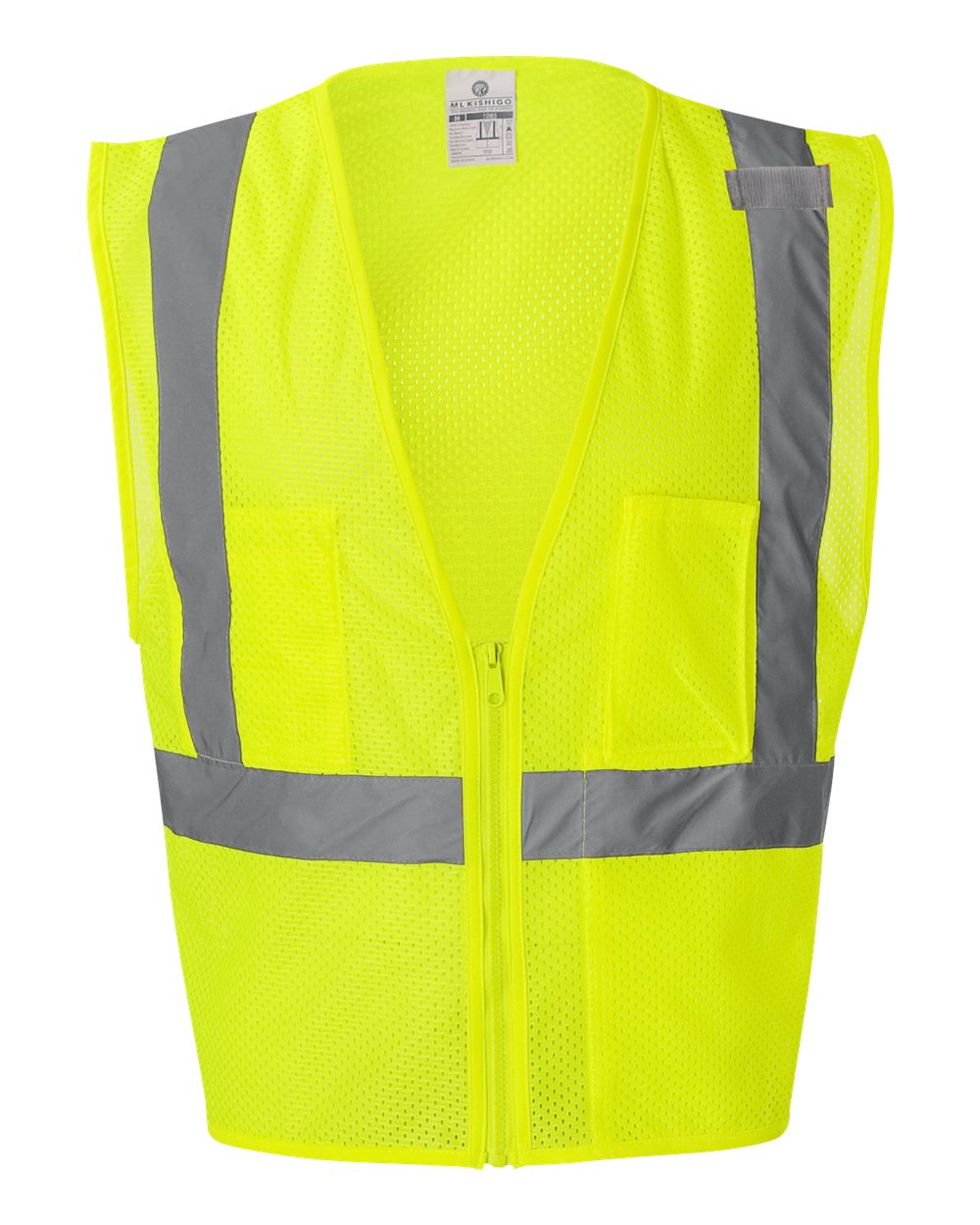 Lime Ultra-Cool™ Mesh Vest with Pockets - 1085-1086
