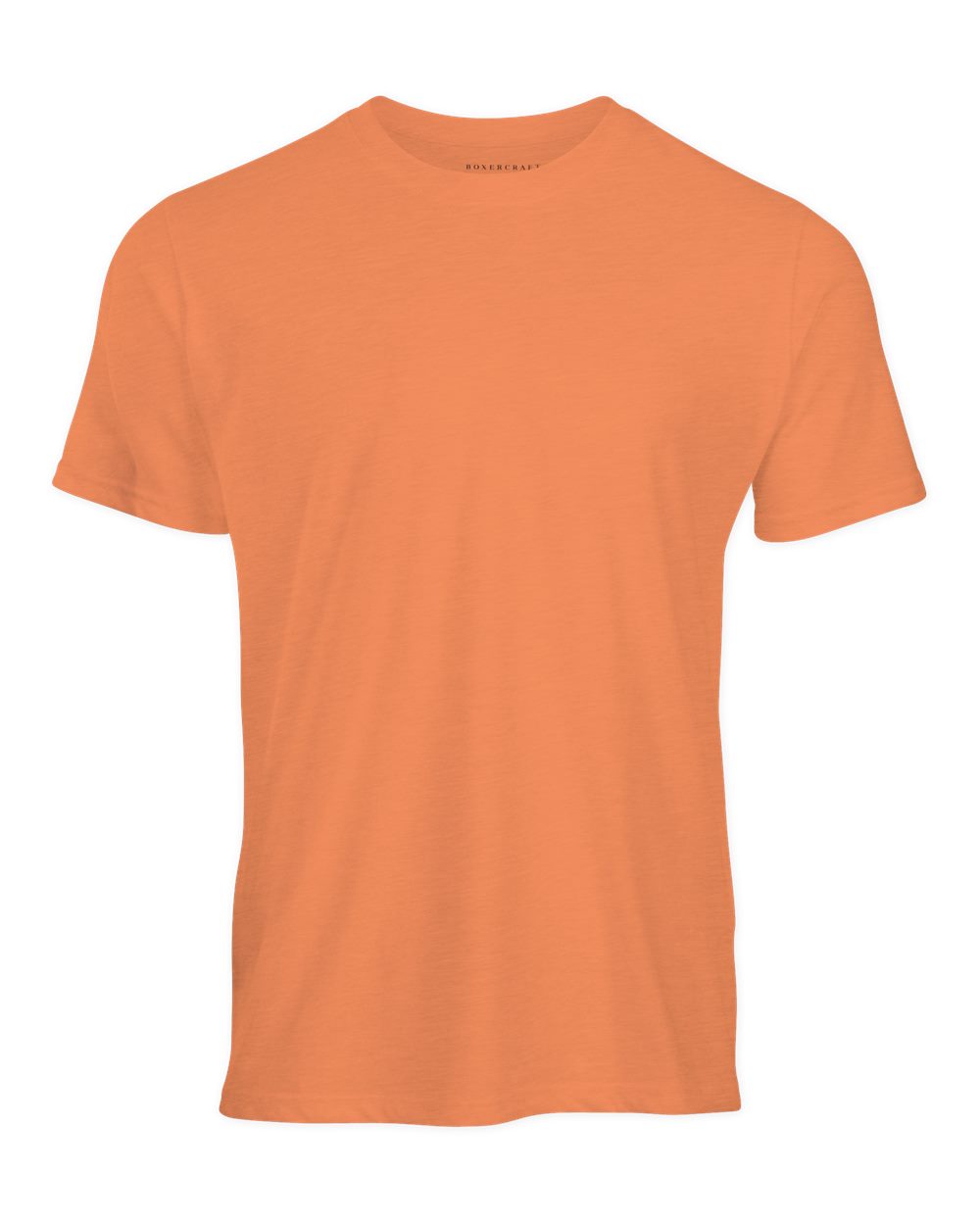 Front View of Mandarin Basic Crew T-Shirt - BM2103