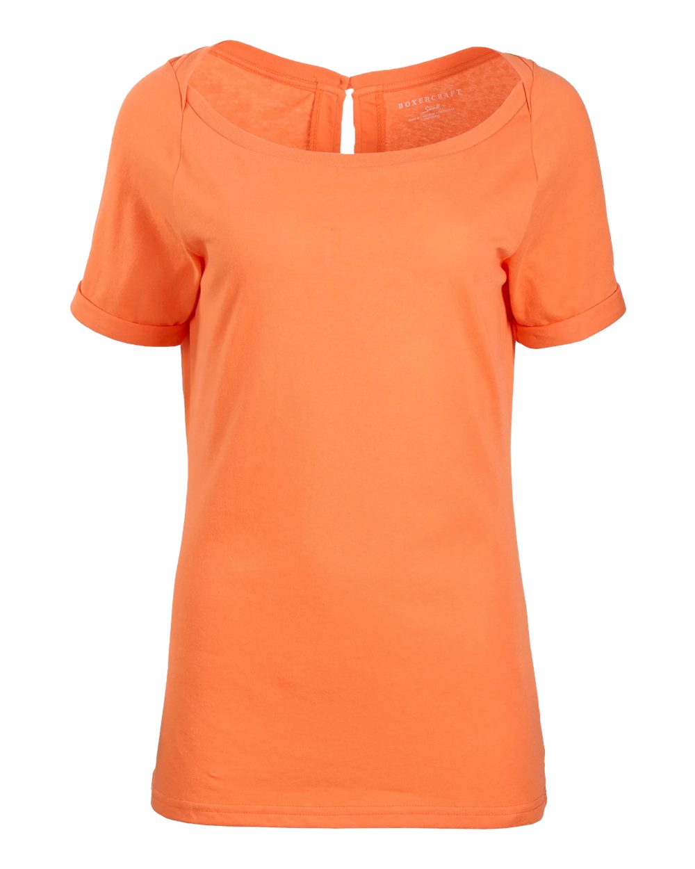 Front View of Mandarin Women's Carefree T-shirt - BW2404