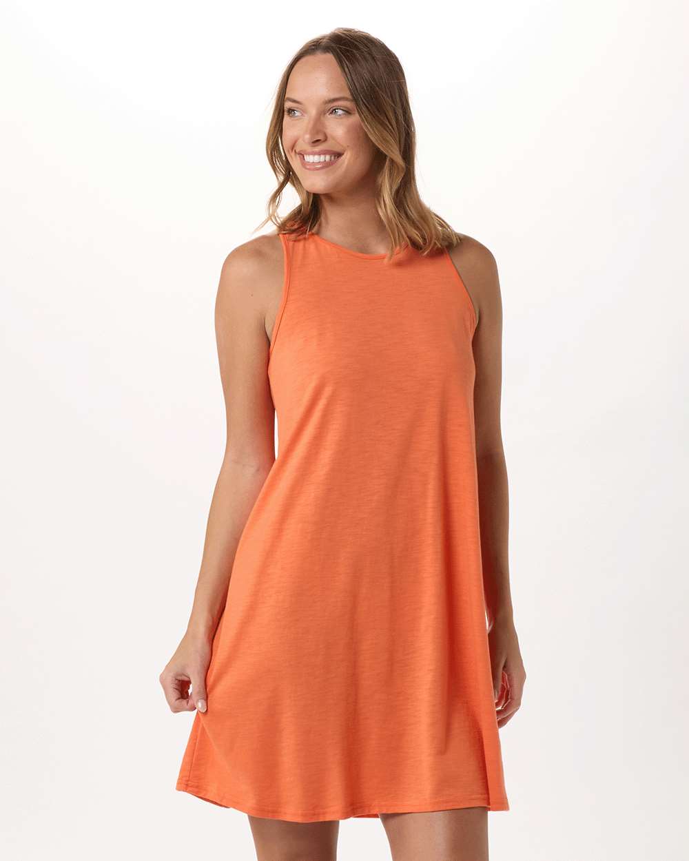 Front View of Mandarin Women's Coastal Cover Up - BW4101