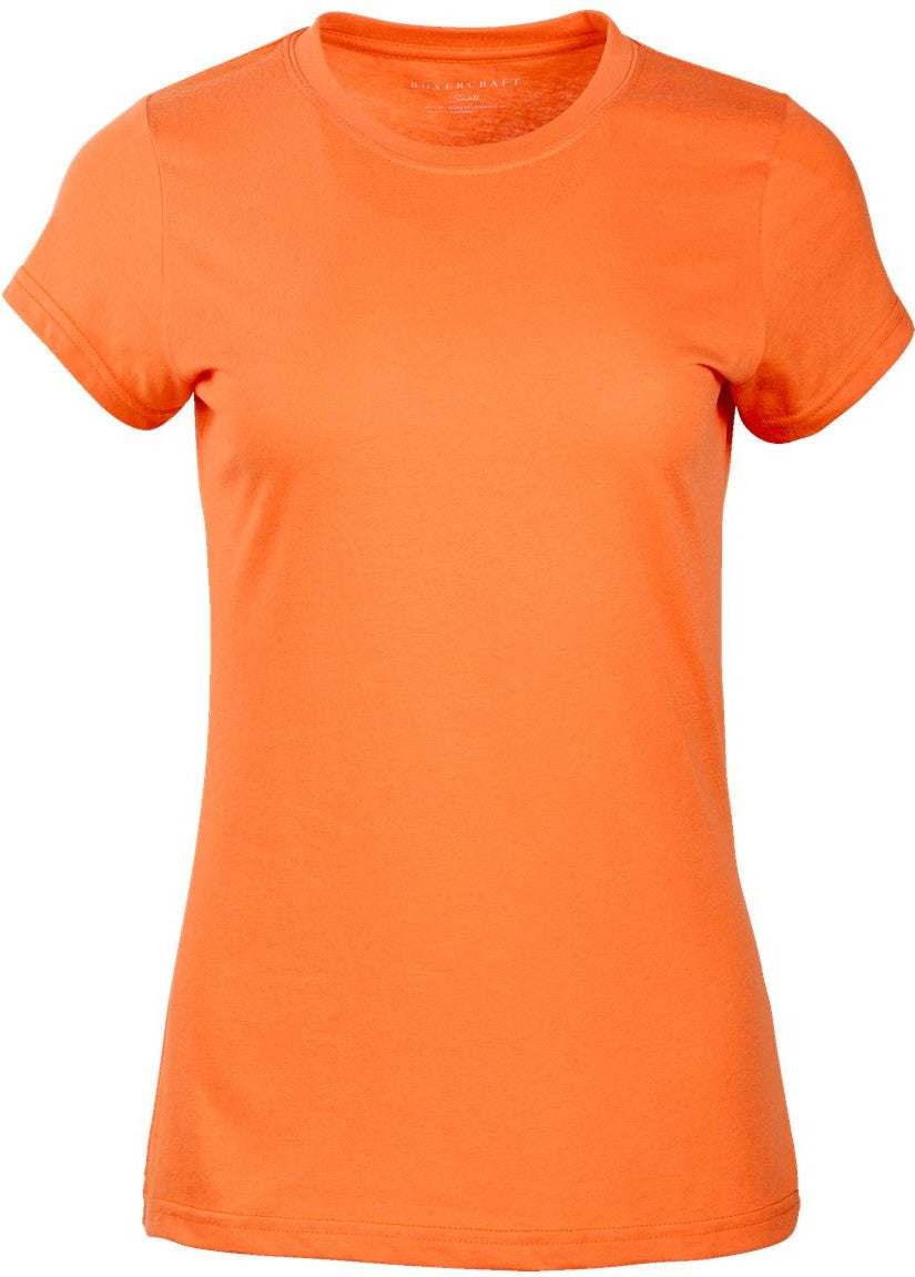 Front View of Mandarin Women's Essential T-shirt - BW2104