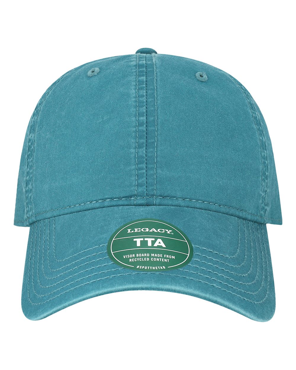 Front View of Marine Blue Terra Twill Cap - TTA