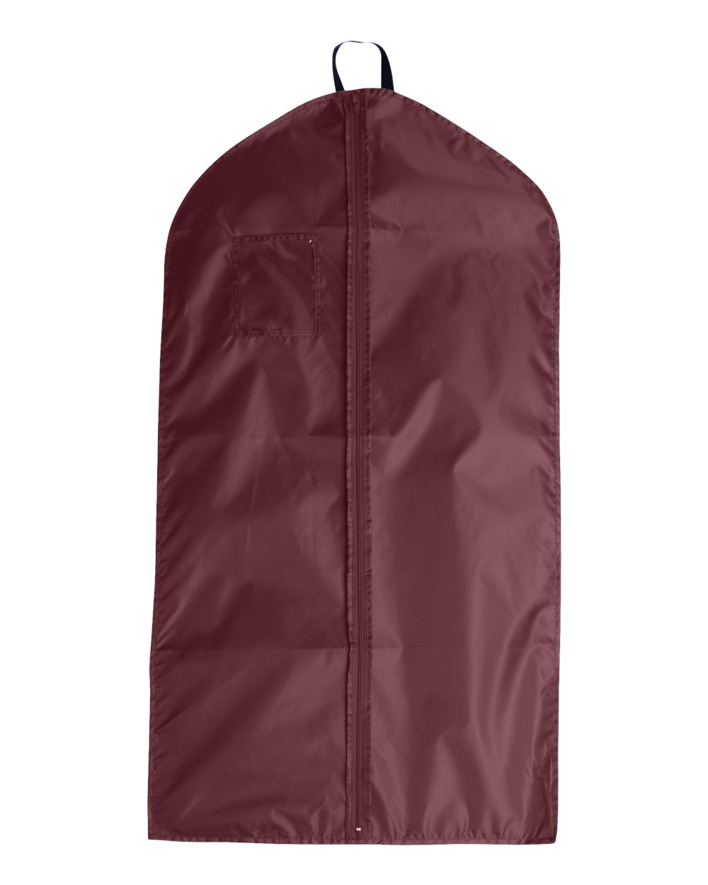 Front View of Maroon Garment Bag - 9009