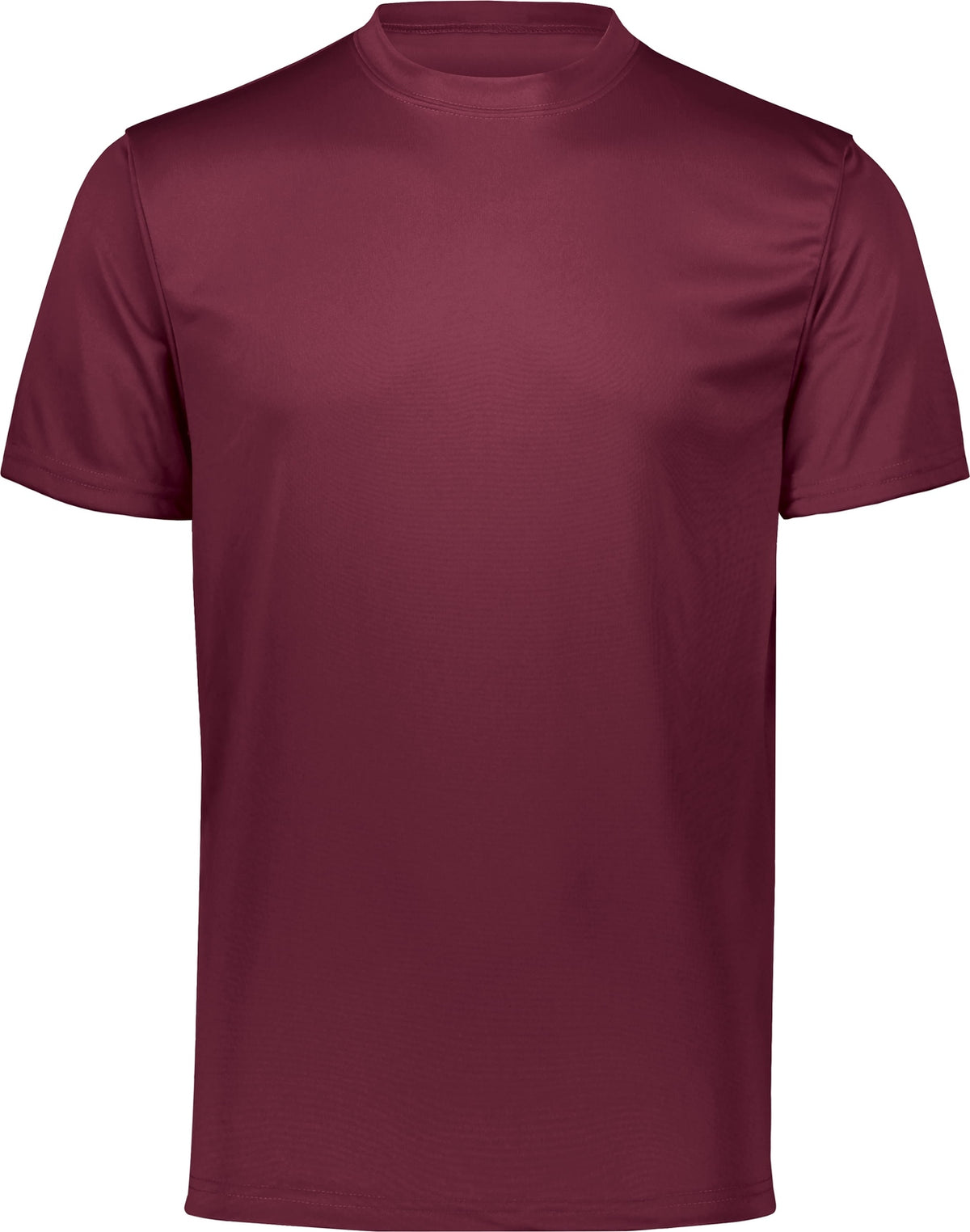 Front View of MAROON (HLW) NEXGEN WICKING TEE