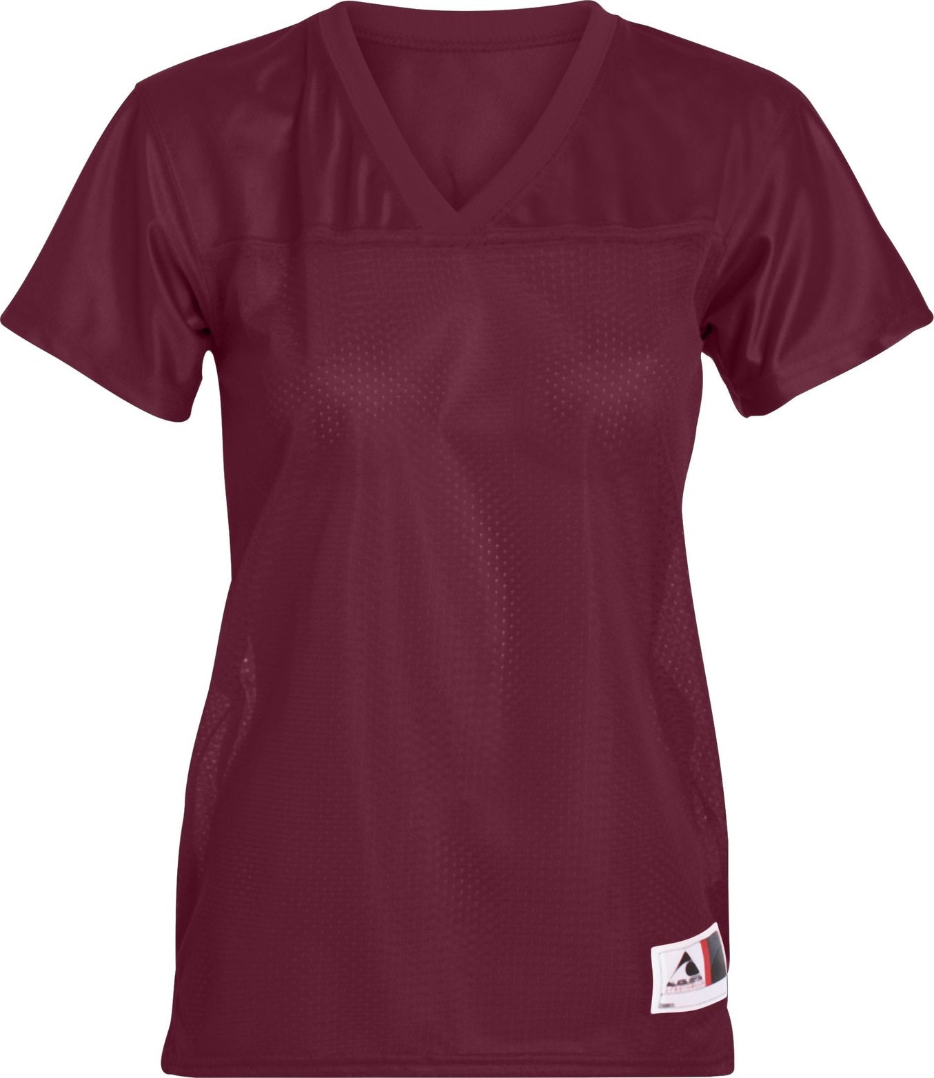 MAROON LDS JR FIT REPLICA FOOTBALL T