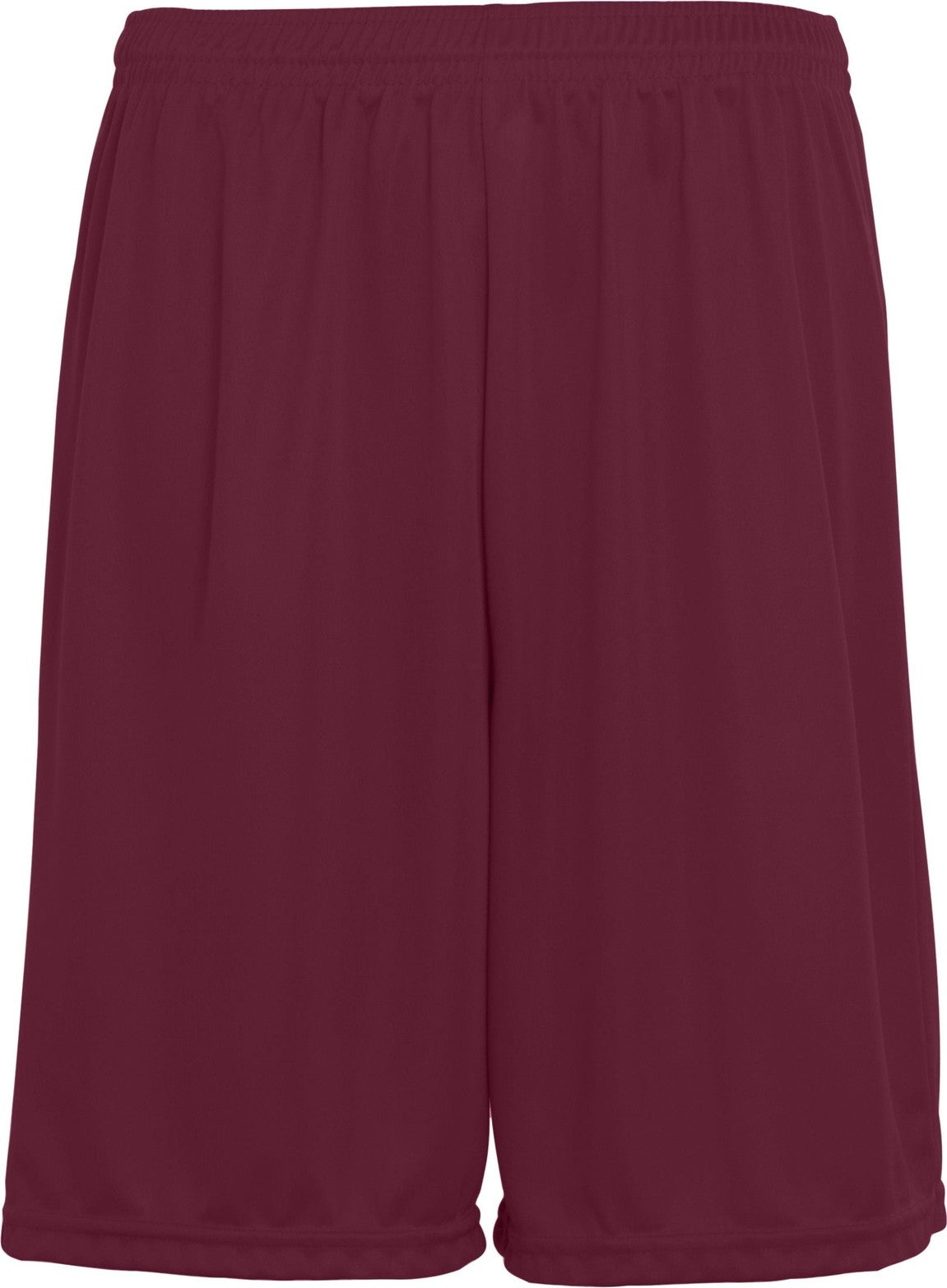 Front View of MAROON TRAINING SHORT