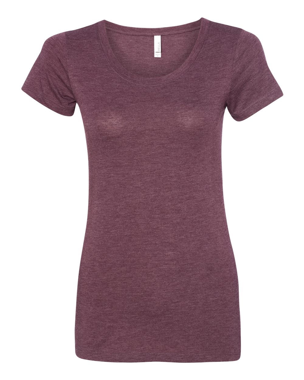 Maroon Triblend Women's Triblend Tee - 8413