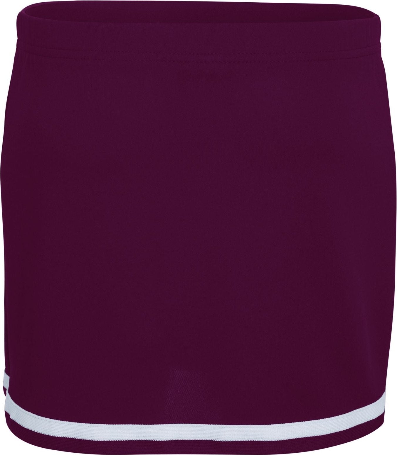 MAROON/WHITE LADIES ENERGY SKIRT