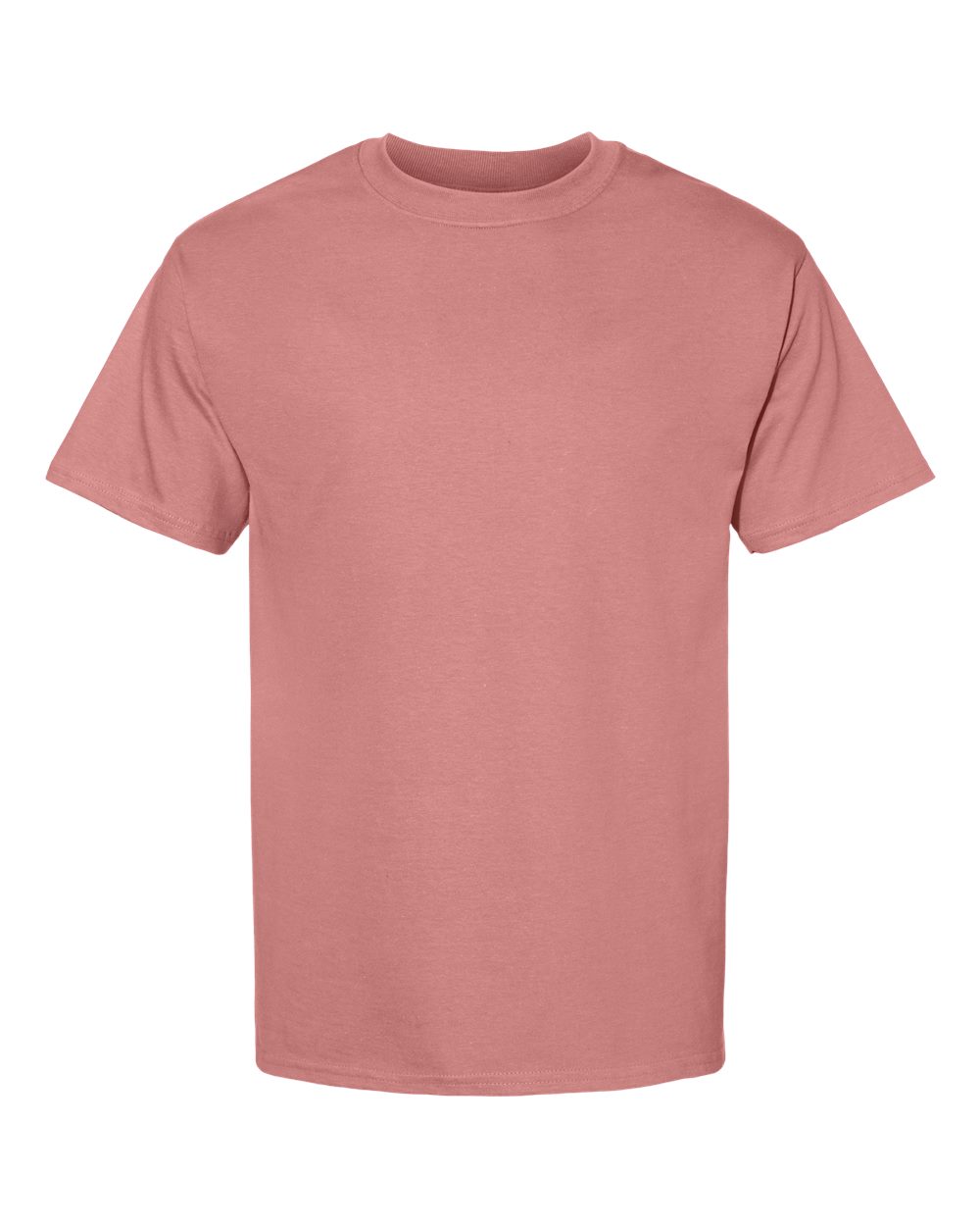 Front View of Mauve Beefy-T® T-Shirt - 5180