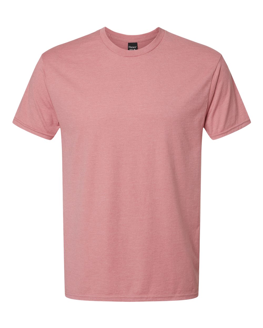 Front View of Mauve Heather Perfect-T T-Shirt - 4980