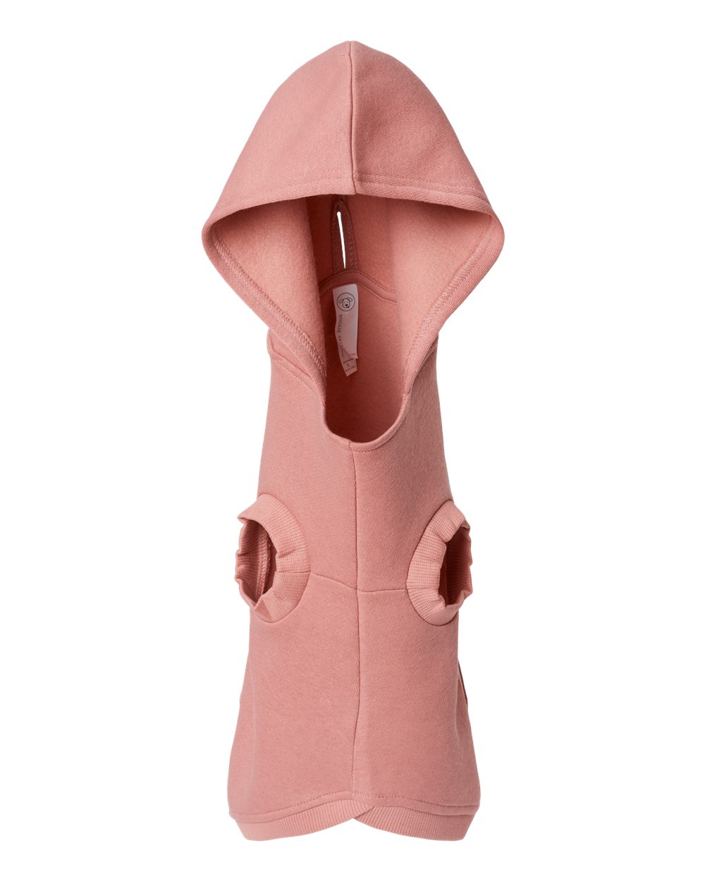 Front View of Mauvelous Doggie 3-End Fleece Hoodie - 3926