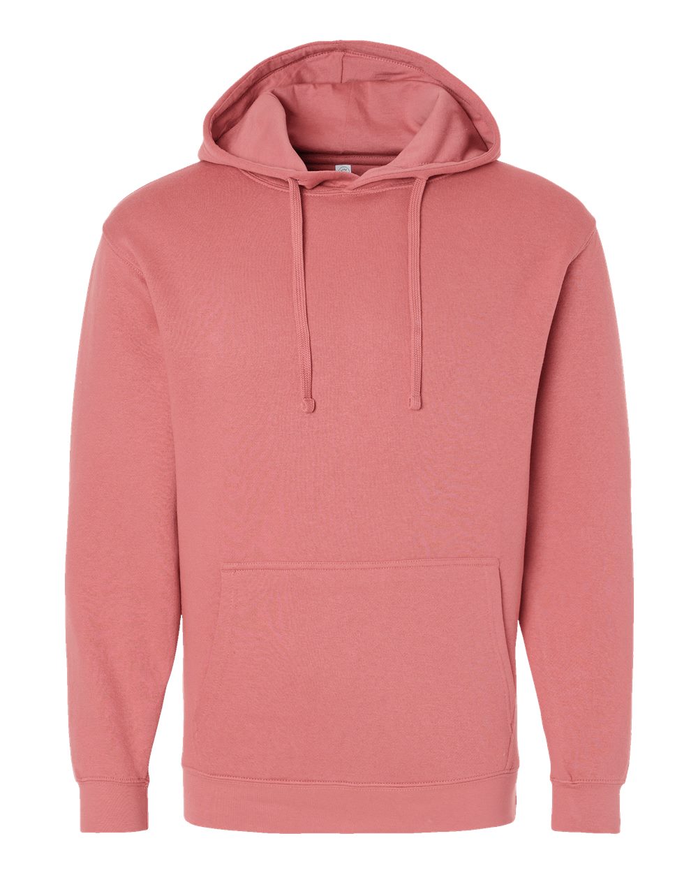 Front View of Mauvelous Elevated Fleece Basic Hoodie - 6926