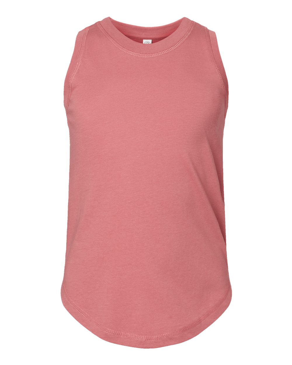 Front View of Mauvelous Girls' Relaxed Fine Jersey Tank - 2692