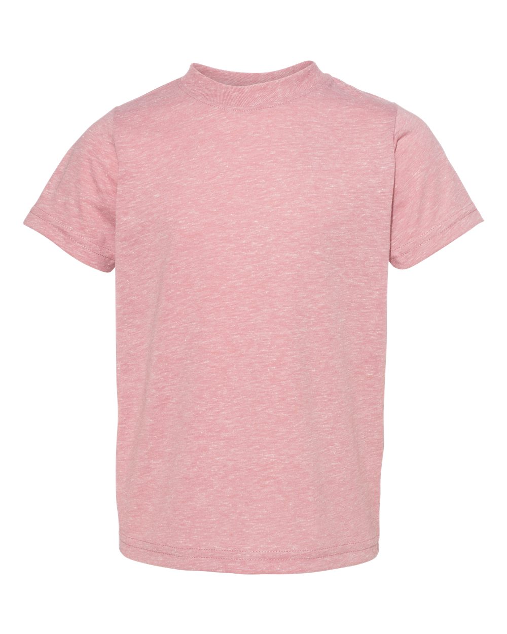 Front View of Mauvelous Melange Toddler Harborside Mélange T-Shirt - 3391