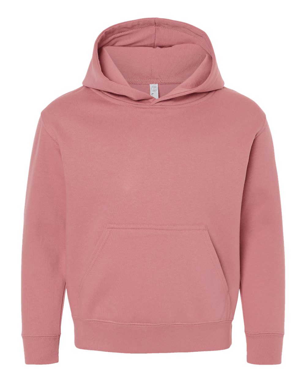 Front View of Mauvelous Youth Fleece Hoodie - 2296