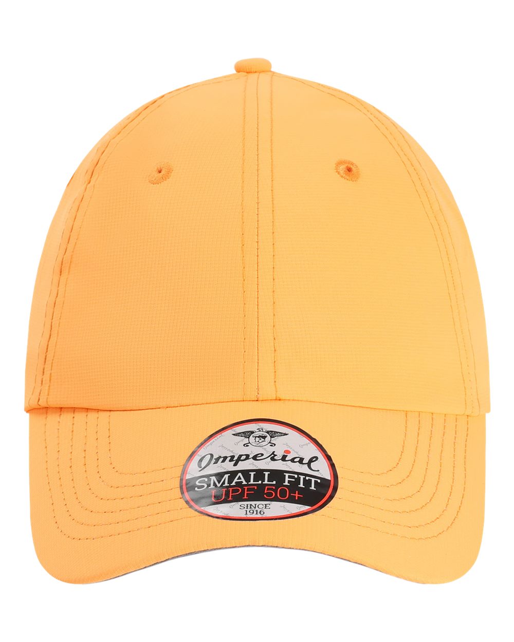 Front View of Melon Orange The Original Small Fit Women&#39;s Performance Cap - L210P