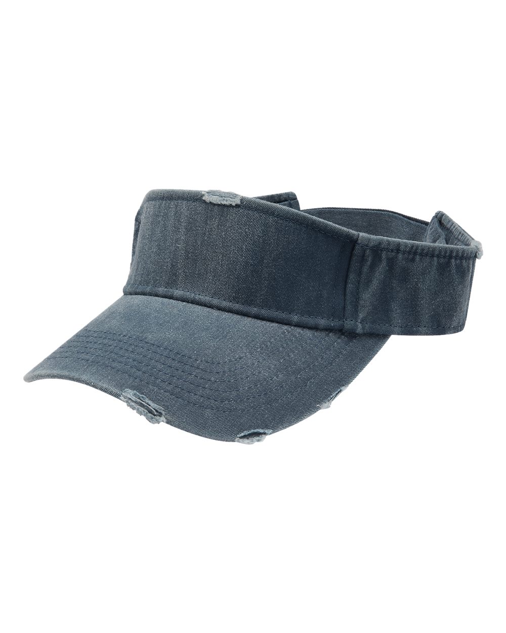 Front View of Midnight Blue Drifter Visor - DV101