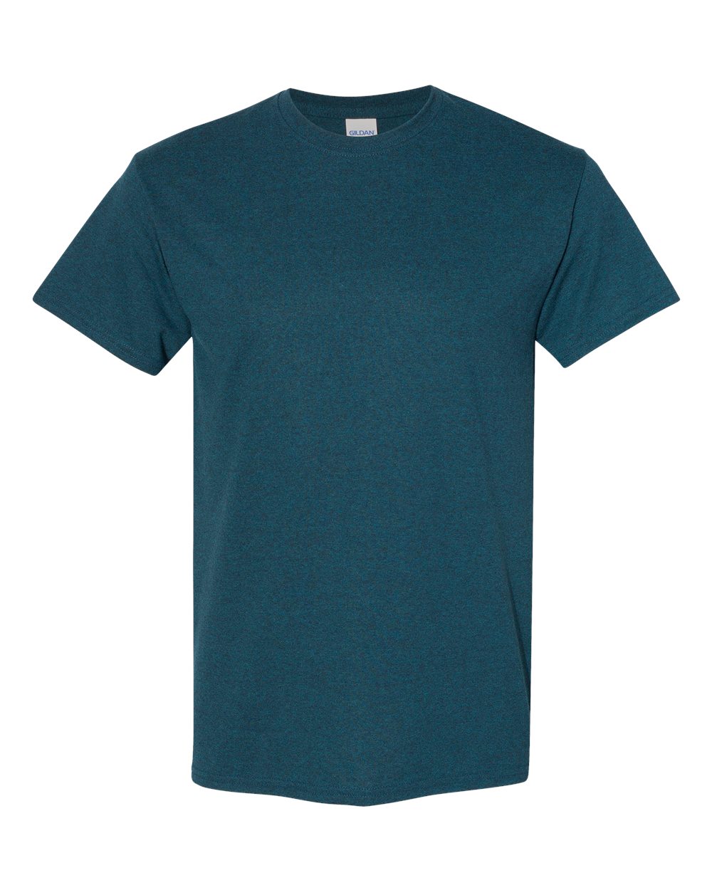 Front View of Midnight Heavy Cotton™ T-Shirt - 5000