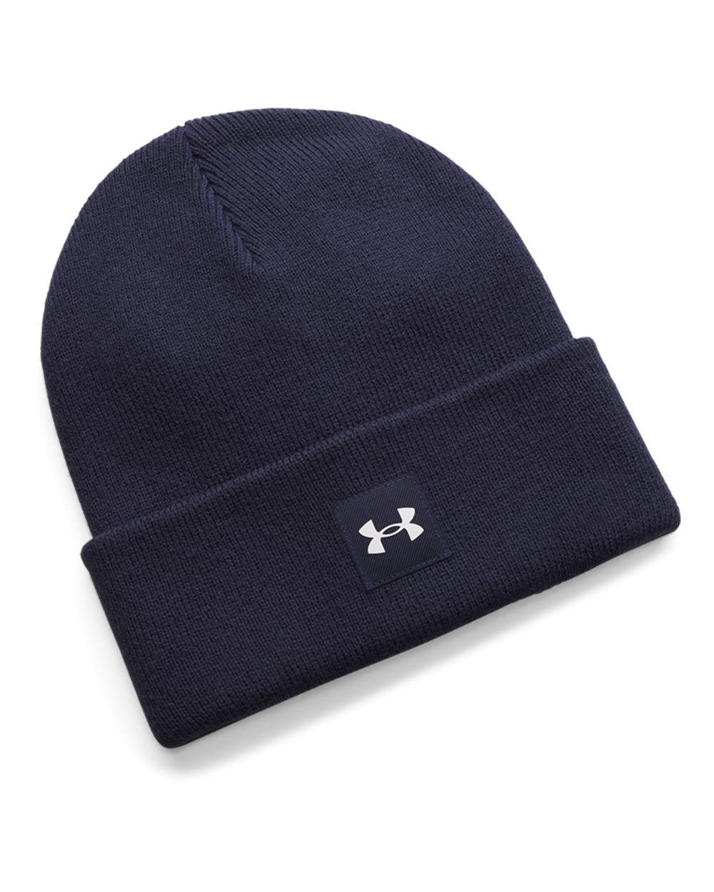Front View of Midnight Navy/ White Halftime Beanie - 1373155