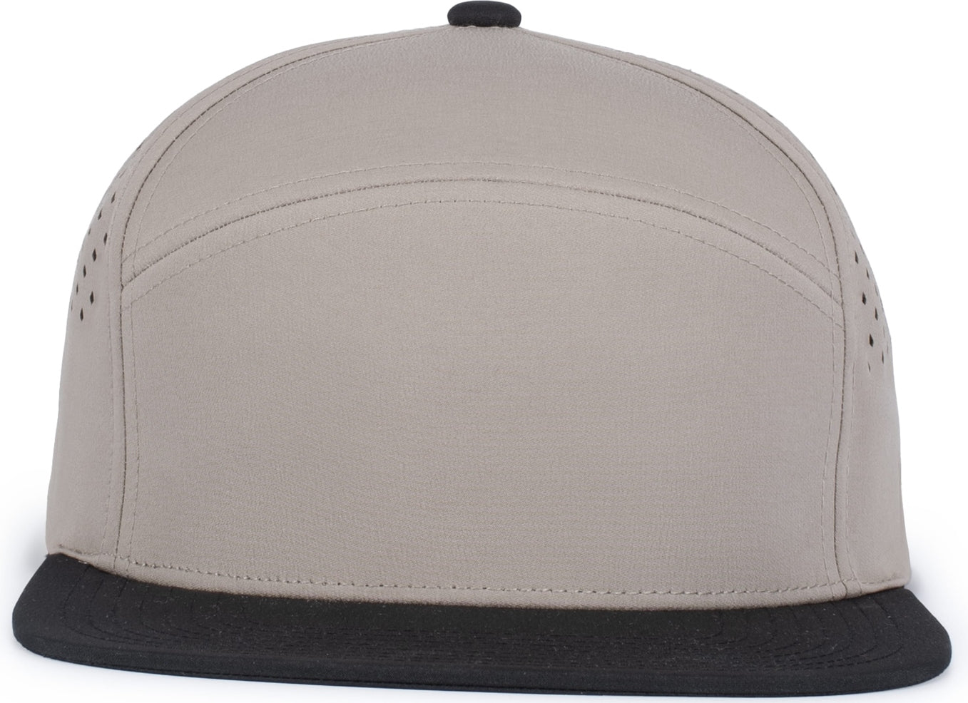 MINK/BLACK WEEKENDER PERF 6PANEL ARCH CAP