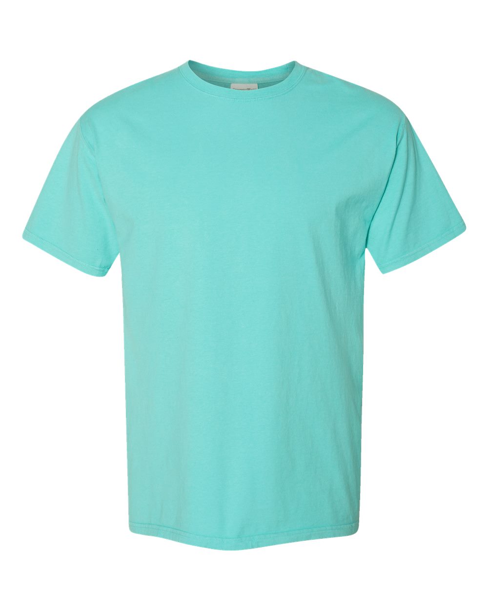 Front View of Mint Garment-Dyed T-Shirt - GDH100