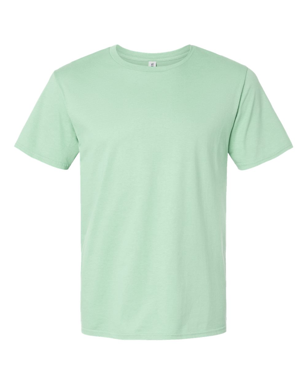 Front View of Mint To Be Premium Cotton T-Shirt - 570MR
