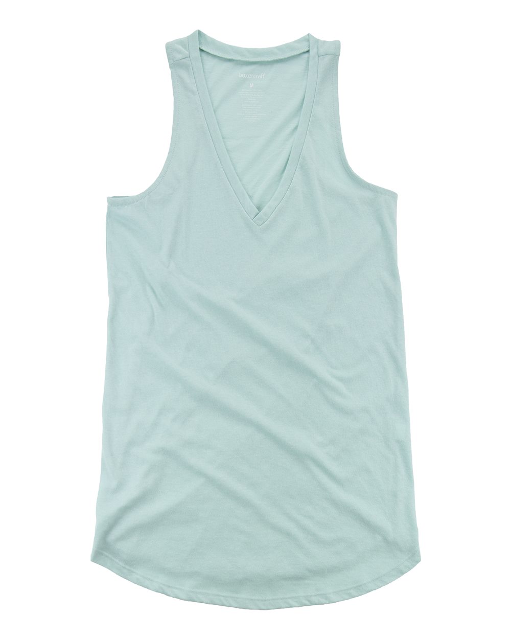 Front View of Mint Women’s At Ease Tank Top - T88