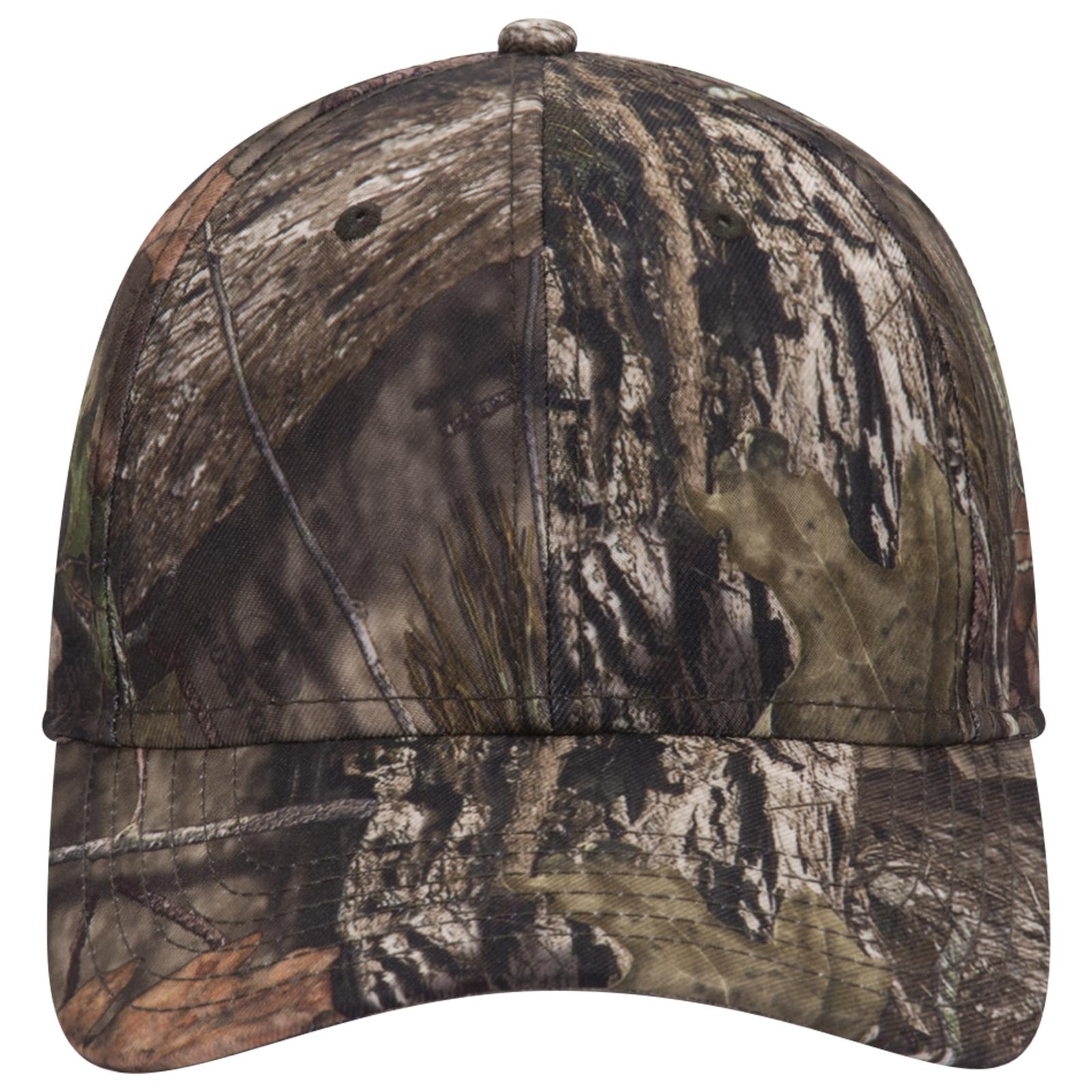 Front View of MO2 - Break Up Country OTTO CAP Mossy Oak Camouflage 6 Panel Low Profile Baseball Cap