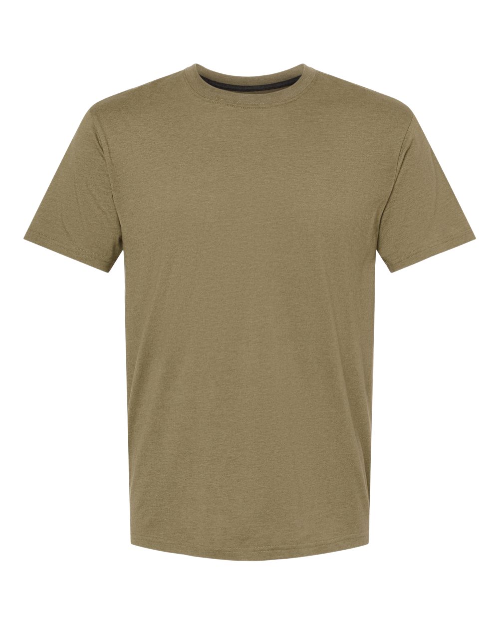 Front View of Moss RecycledSoft™ T-Shirt - 2010