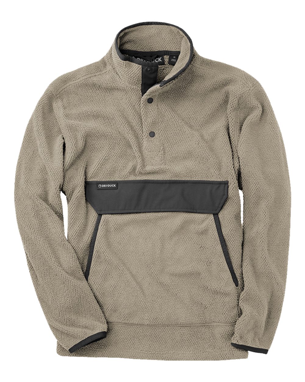 Front View of Moss Women's Cascade Mountain Fleece Pullover - 9347 plain