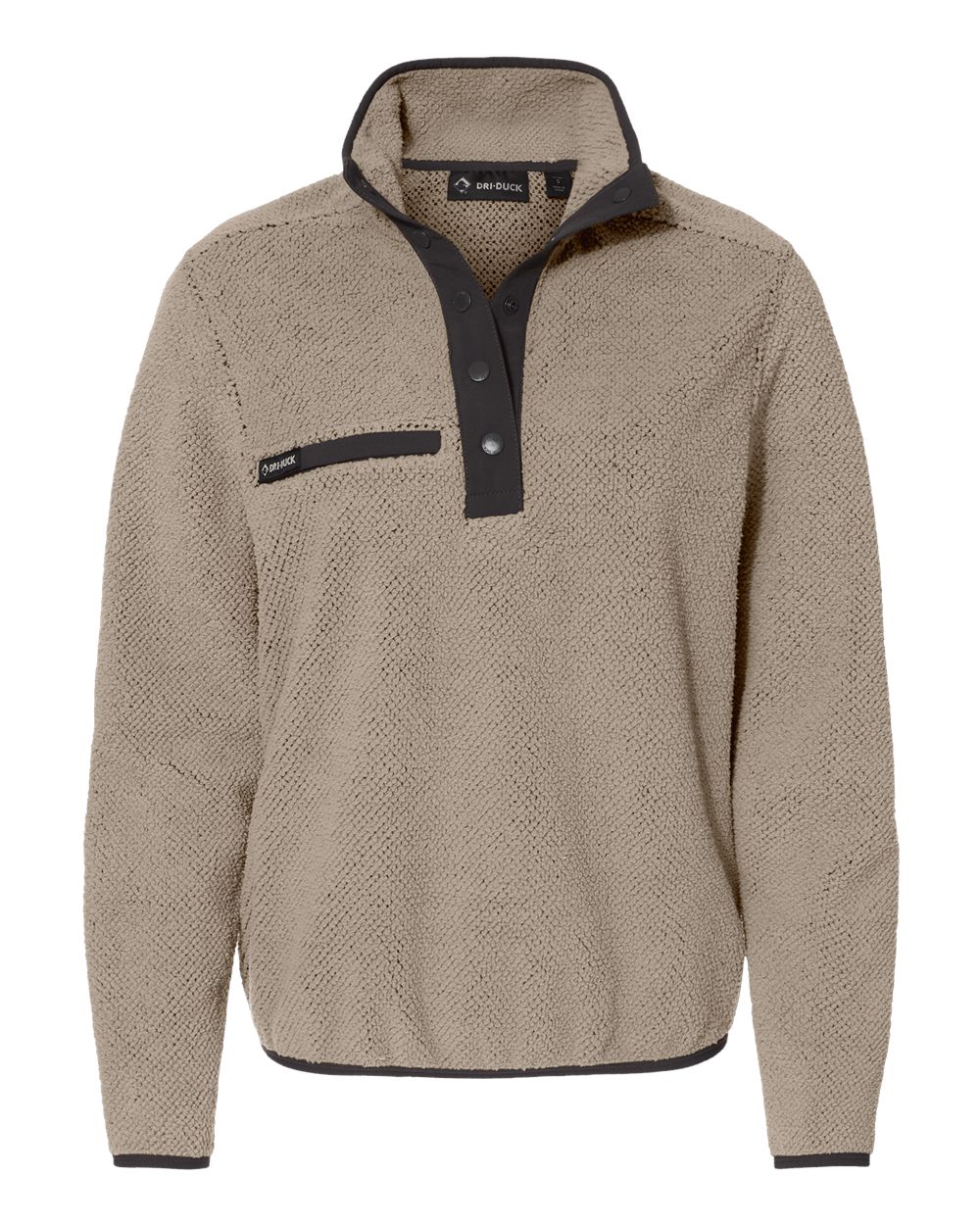 Front View of Moss Women's Cypress Sherpa Mountain Fleece - 9345