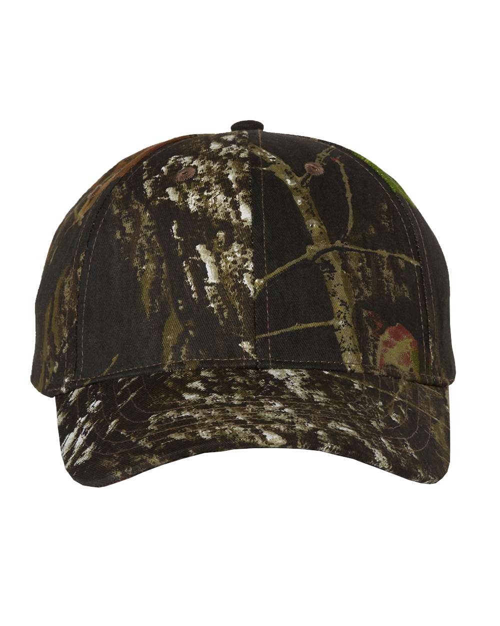 Front View of Mossy Oak New Breakup - MO15 Licensed Camo Cap - LC10