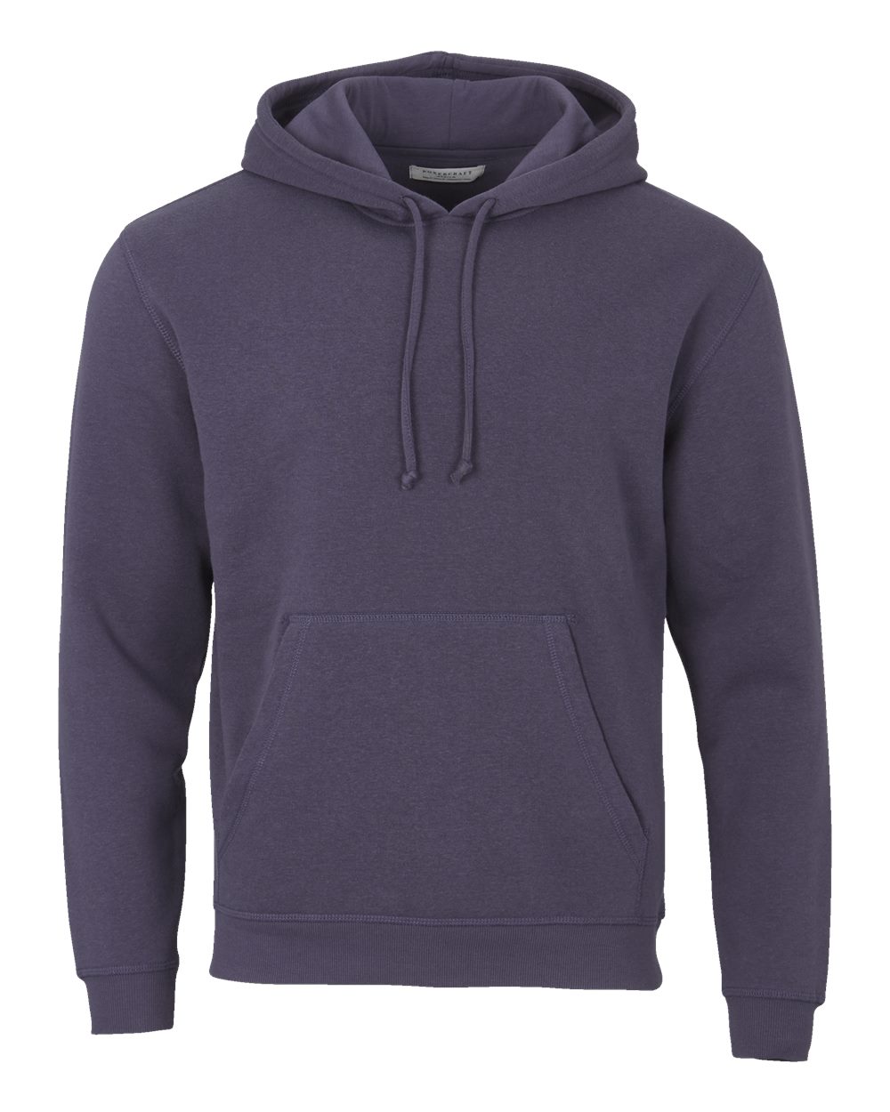Front View of Mystic Fleece Hooded Pullover - BM5302