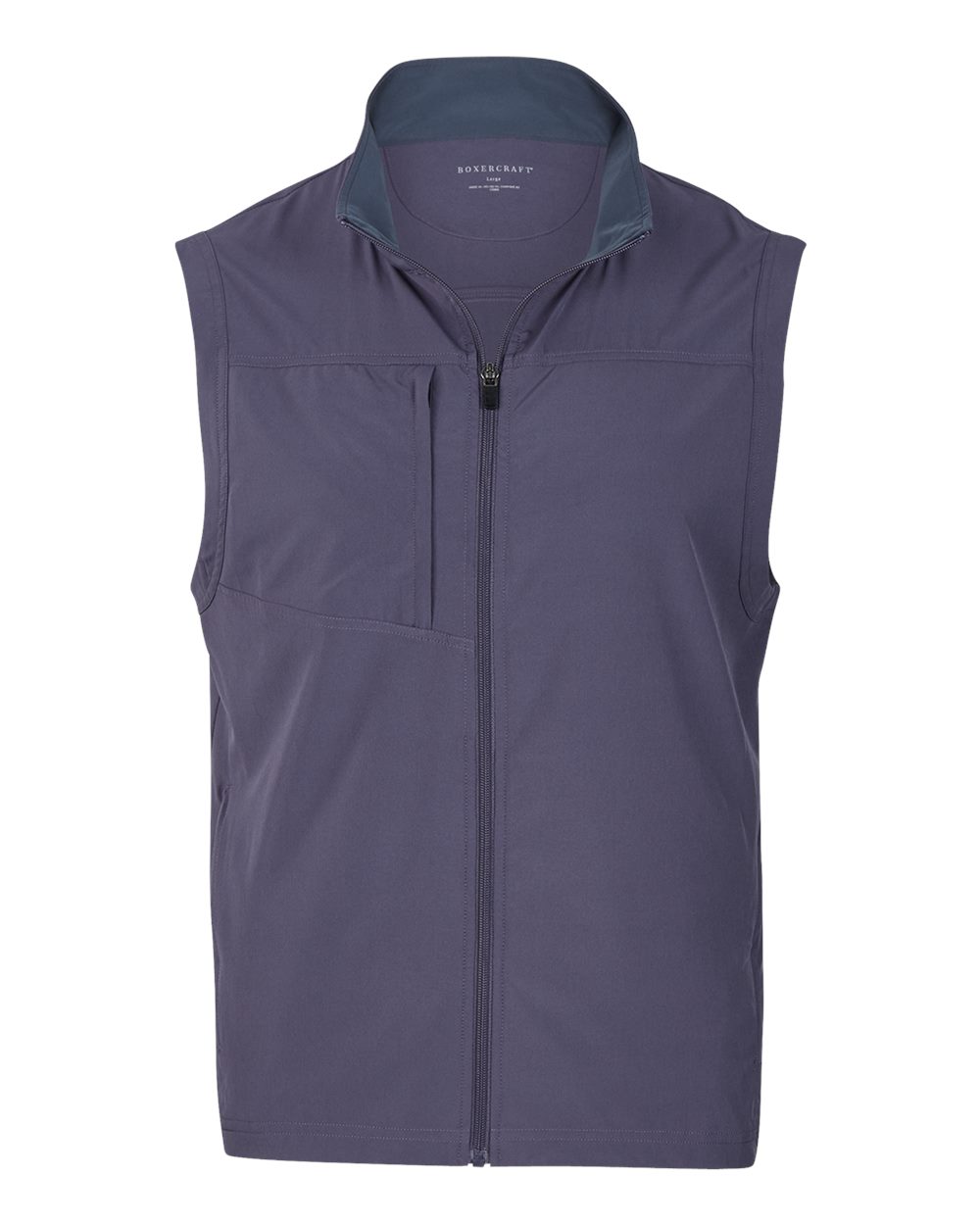 Front View of Mystic Stretch Woven Vest - BM5502