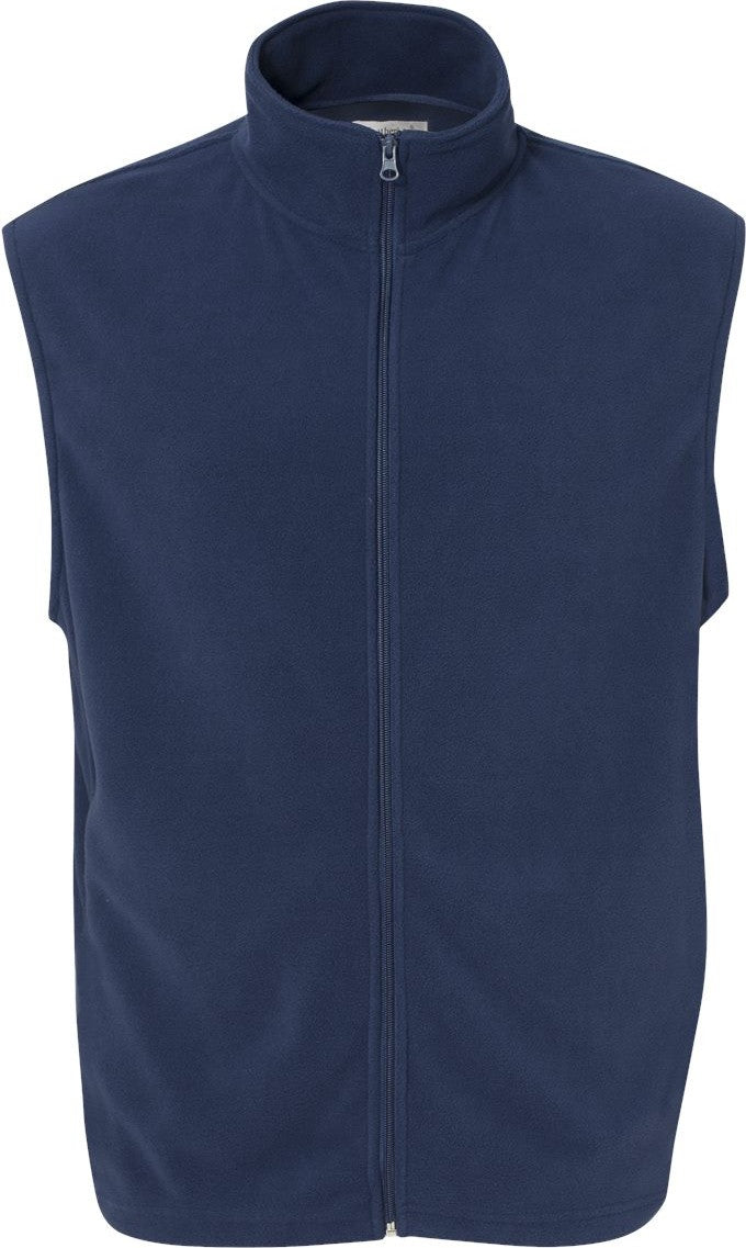 Nantucket Navy Microfleece Full-Zip Vest - 3310