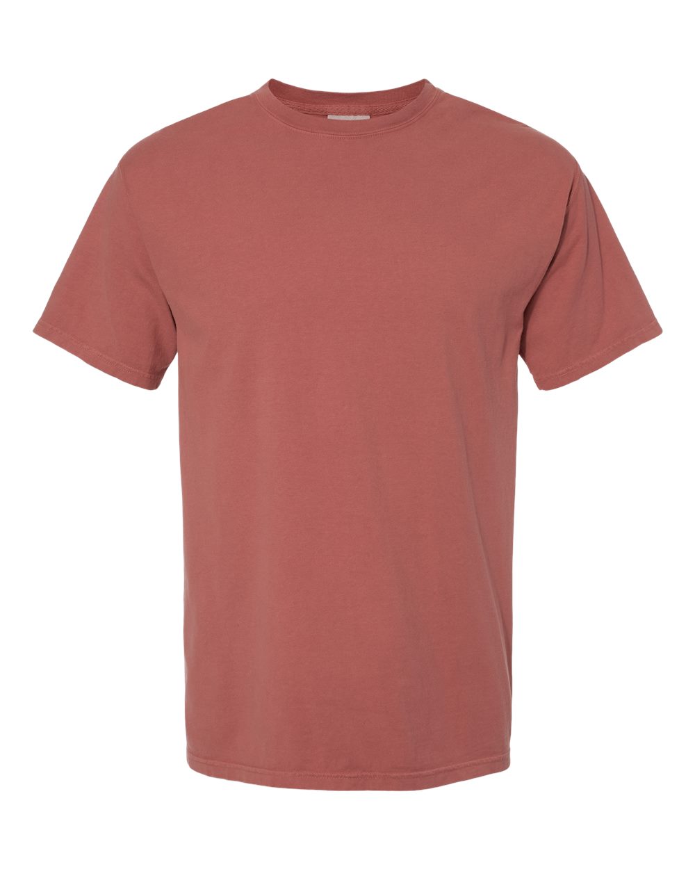 Front View of Nantucket Red Garment-Dyed T-Shirt - GDH100
